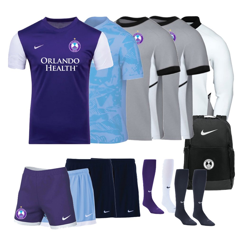Orlando Pride Winter Park - Field Player - Mandatory Kit - Before checkout you can add more individual items