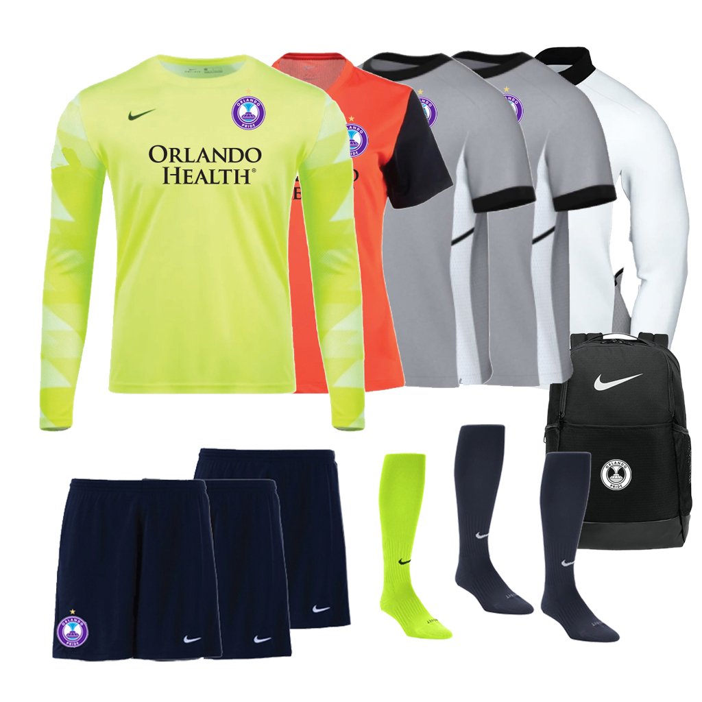 Orlando Pride Winter Park - Goalkeeper - Mandatory Kit - Before checkout you can add more individual items